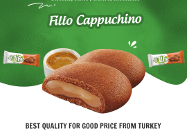 Fillo Dark Biscuits with Cappuchino