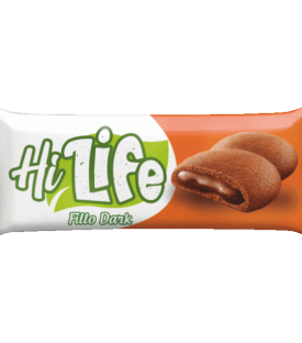 Fillo Dark Biscuits With Chocolate Filling