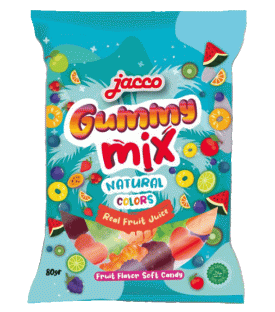Jacco Jelly Gummy Mixed Shapes SWEET taste